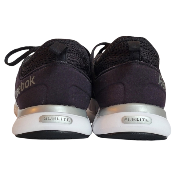 Reebok Women's Sublite Authentic 2.0 Running Shoes Black and White Size 8.5 EUC - Picture 6 of 10